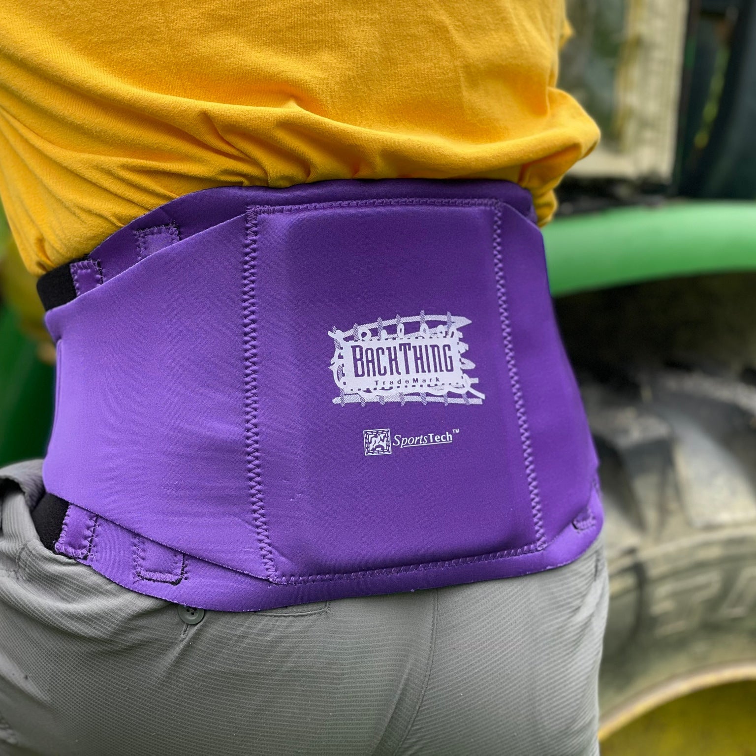 Original BackThing™ Back Support Purple