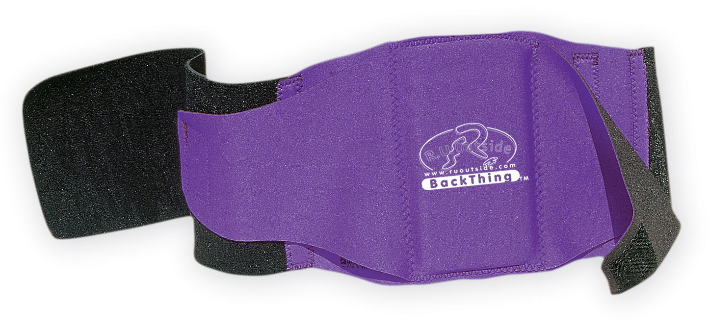 BackThing™ Back Support, neoprene sport support, Purple