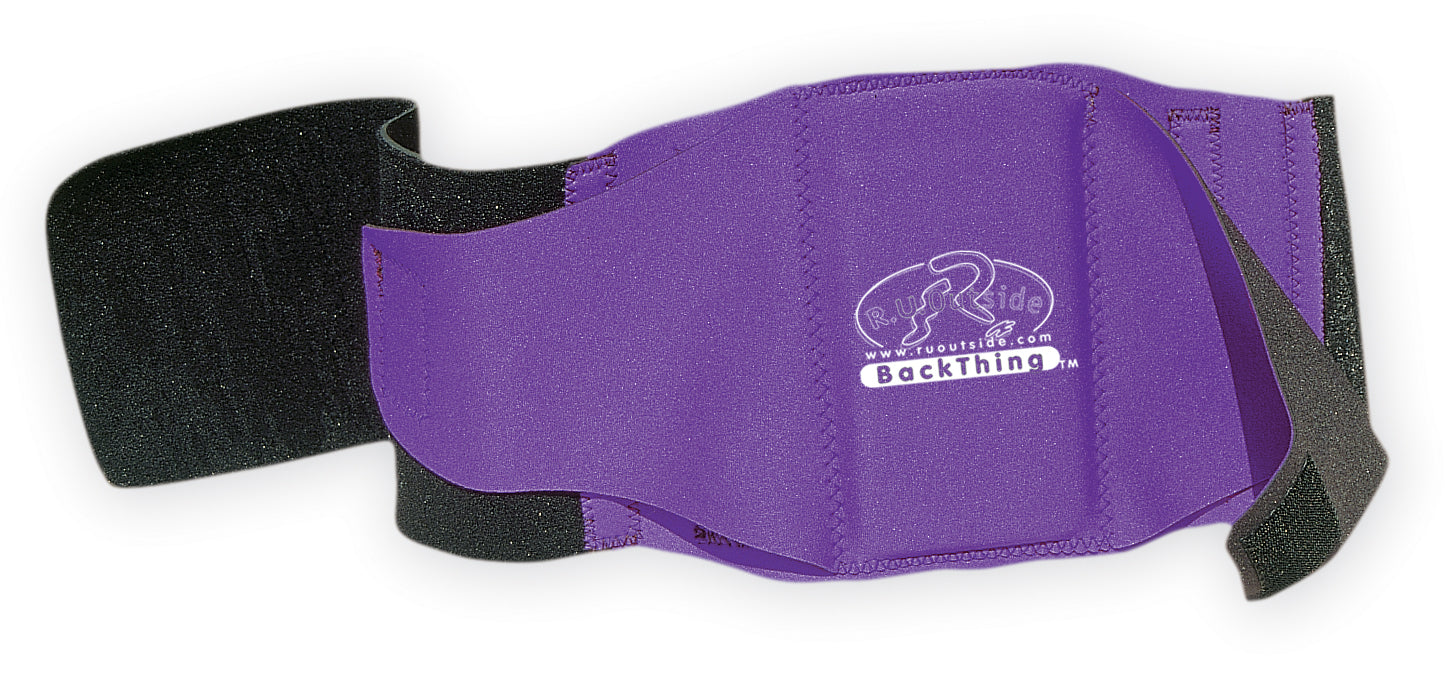 BackThing™ Back Support, neoprene sport support, Purple