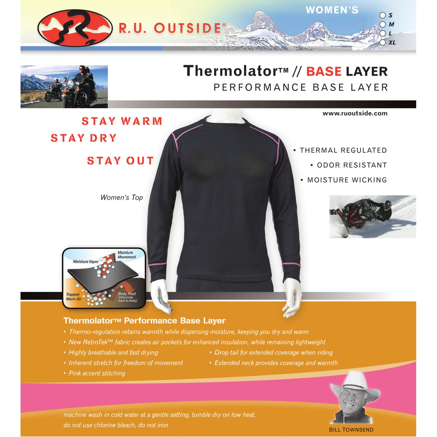 R.U. Outside Thermolator™ Top for Women